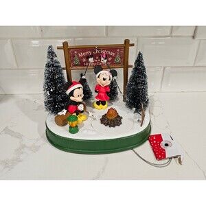RUZ Disney Merry Christmas - Be A Happy Camper - Motion Musical Christmas decor